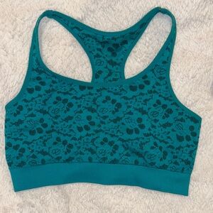 Aerie Teal Racerback Sports Bra